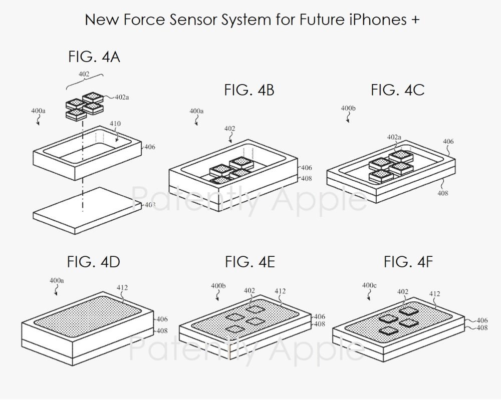 Apple patent reveals next-generation force sensors for Apple Watch, MacBook, and iPhone