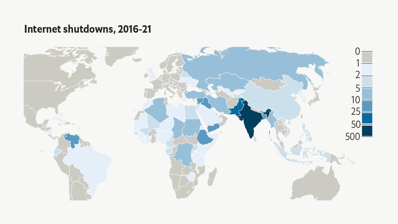 Les coupures d’Internet sont devenues une arme des régimes répressifs