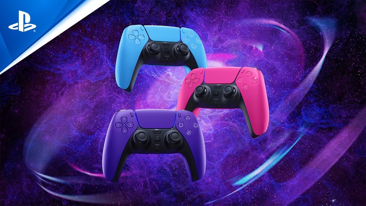 Les nouvelles couleurs de la manette sans fil DualSense arrivent le mois prochain, suivies de nouvelles coques de console PS5