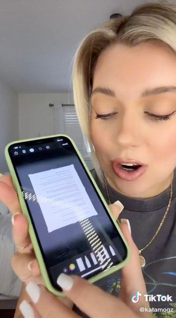TikToker @katamog a partagé l'astuce utile pour les utilisateurs d'iPhone.