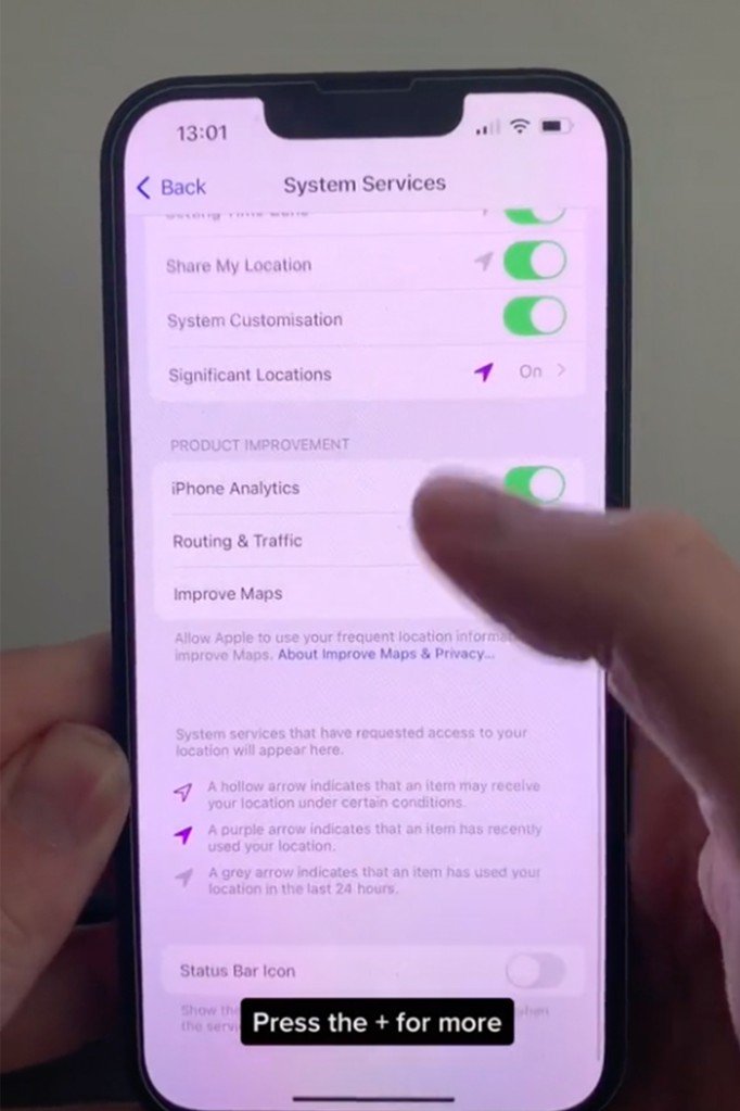 La fonctionnalité Emplacements significatifs peut être désactivée dans les paramètres.
