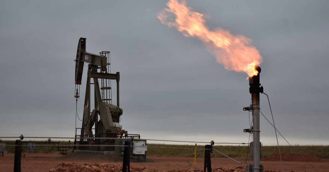 Vu de l’espace : d’énormes fuites de méthane