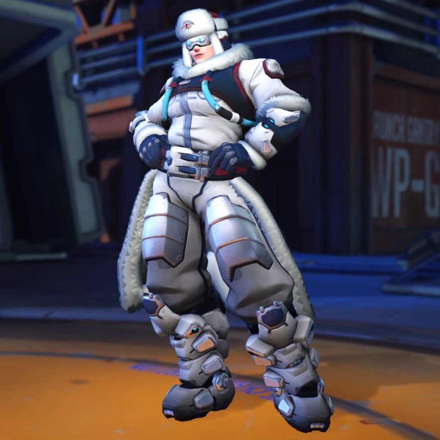 Skin Zaryas Arctic d'Overwatch, à partir du 5 avril