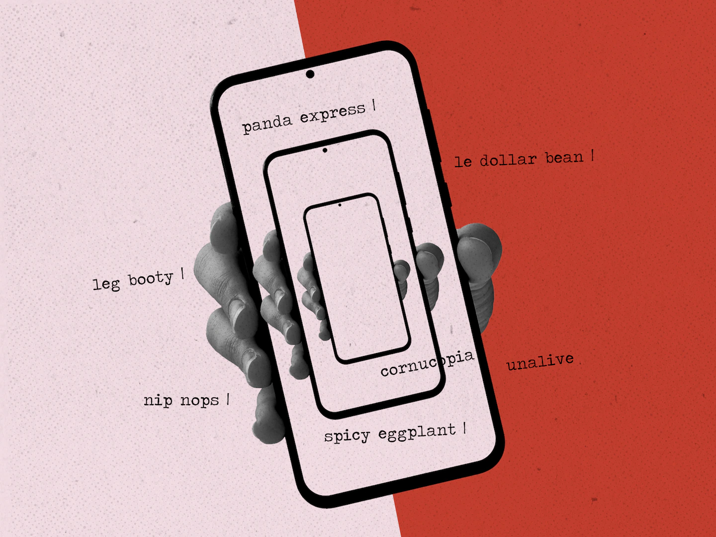 Internet algospeak change notre langage en temps réel, du nip nops au dollar bean