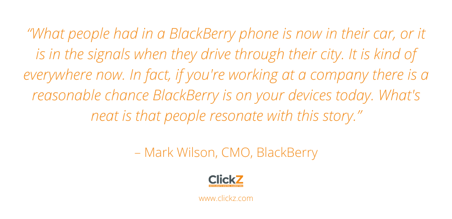 La transition de BlackBerry du B2C au B2B