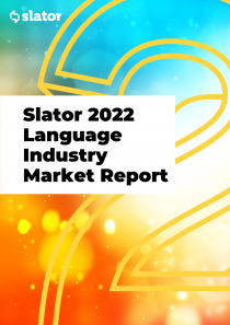 Couverture du rapport sur le marché de l'industrie de la langue 2022