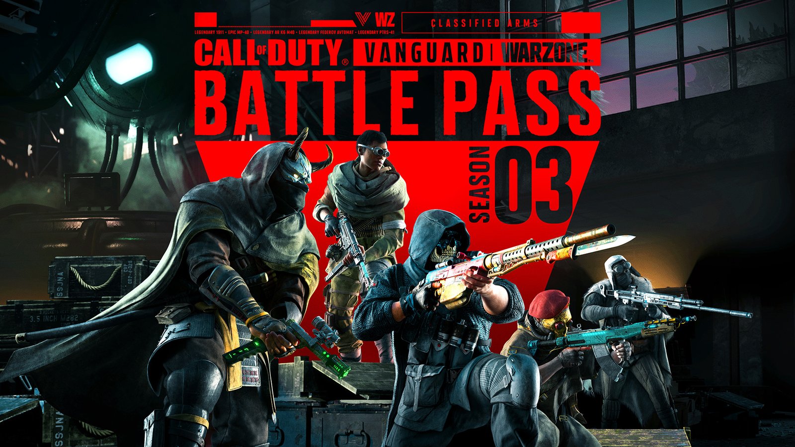 Choisissez vos packs à durée limitée Titan Kong, Godzilla et Mechagodzilla Mettez en avant les offres Call of Duty: Vanguard et Call of Duty: Warzone Store pour la saison de contenu des armes classées