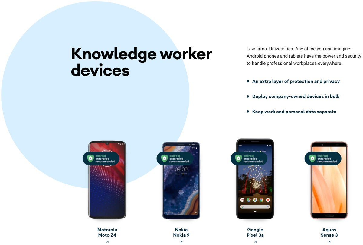 01 android enterprise recommended devices