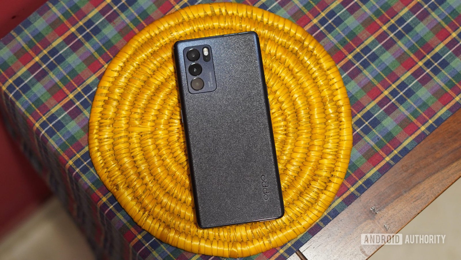 Oppo Reno 6 Pro review showing sparkling back Oppo Reno 6 Pro review showing sparkling back