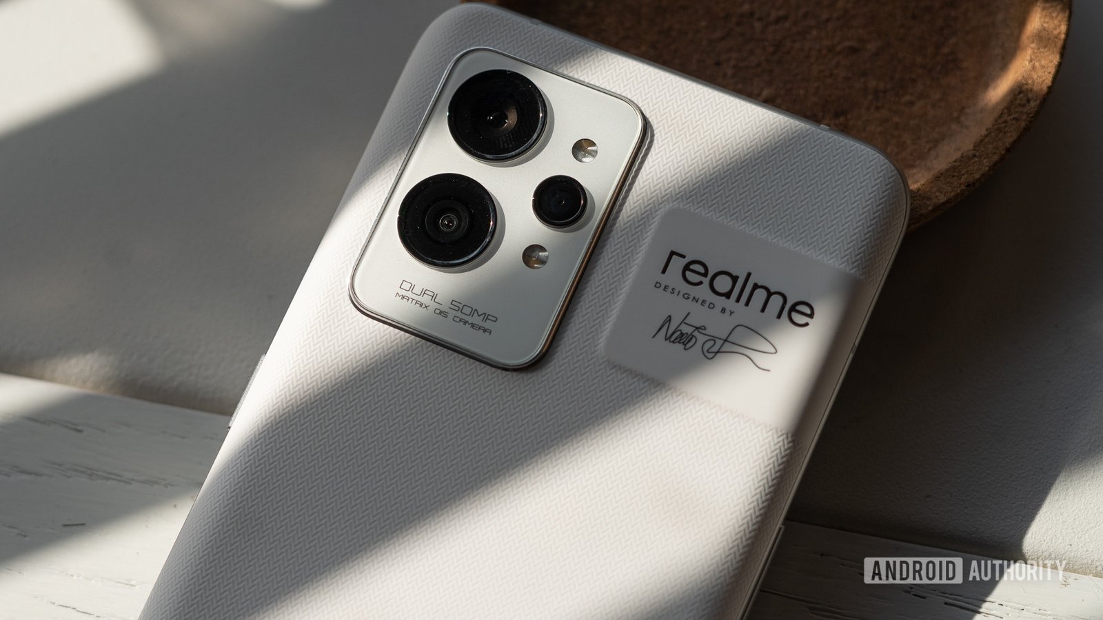 Realme GT2 Pro close up of camera module Realme GT2 Pro close up of camera module