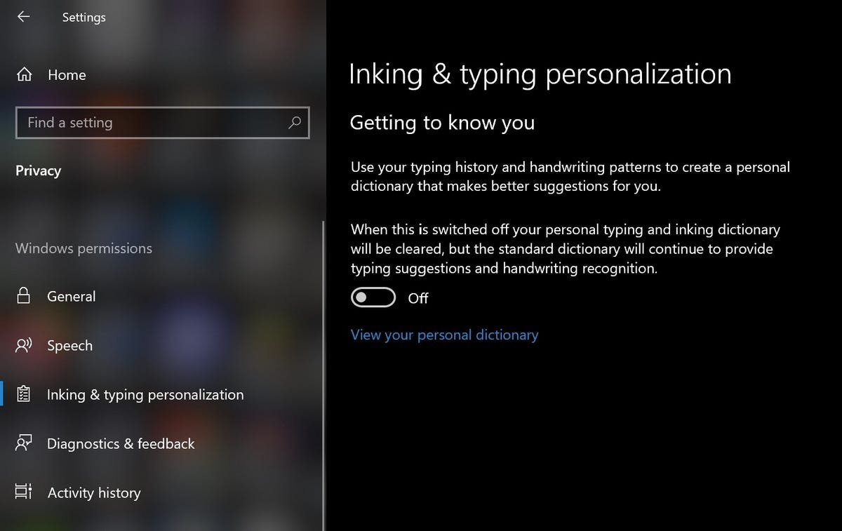 Rester avec Windows 10 ? Modifier ces paramètres par défaut 5 win-10-encrage-et-dactylographie
