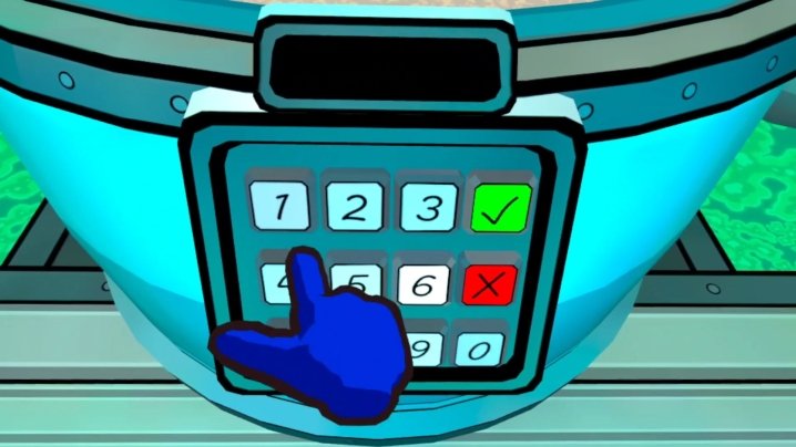 Parmi nous VR : date de sortie, bandes-annonces, gameplay et plus | Tendances numériques 3 Point de vue à la première personne d'un coéquipier appuyant sur les boutons d'un pavé de commande.