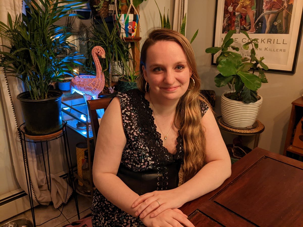 Google Pixel 6A Review: The Best Android Phone Under $500 11 A portrait of a woman taken with Google's Pixel 6A.