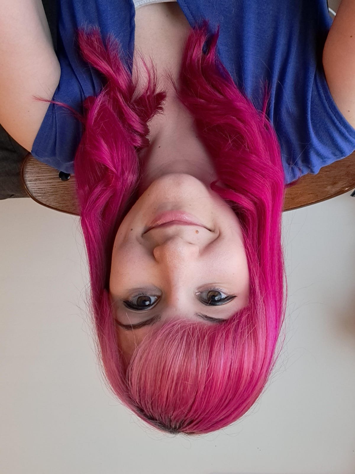 Google Pixel 6A Review: The Best Android Phone Under $500 25 A selfie of a woman taken on Samsung's Galaxy A53 5G.