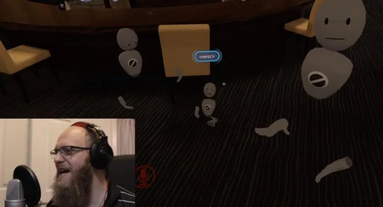 Un homme joue à des jeux vidéo sur Twitch.