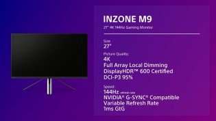 Spécifications : Sony Inzone M9