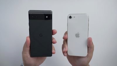 pixel6a contre iphone se 3