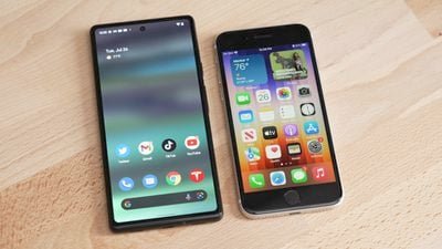 pixel 6a contre iphone se 4
