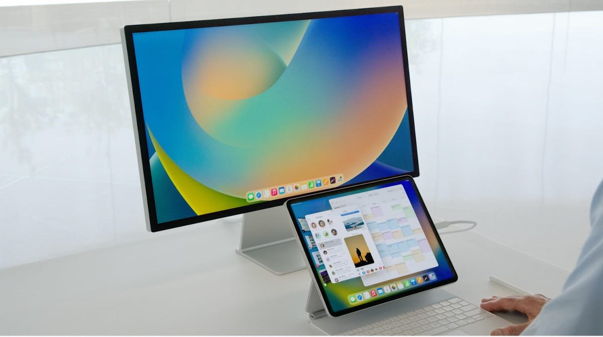 Pourquoi l'iPhone pliable d'Apple n'est pas une chose... pour le moment 2 iPadOS utilisant un moniteur secondaire