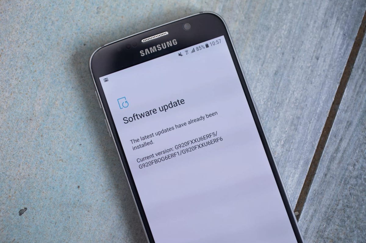 Modifiez ces 6 paramètres Android pour améliorer le fonctionnement de votre téléphone 6 Mise à jour logicielle sur un appareil Android