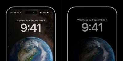iphone 14 pro toujours affiché 1
