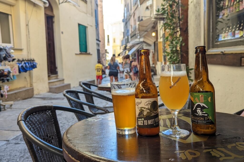 bières artisanales fraîches sur Calvi