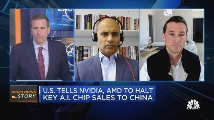 Les actions de Nvidia et d'AMD chutent suite aux commandes américaines de cesser toutes les ventes de puces d'IA clés à la Chine