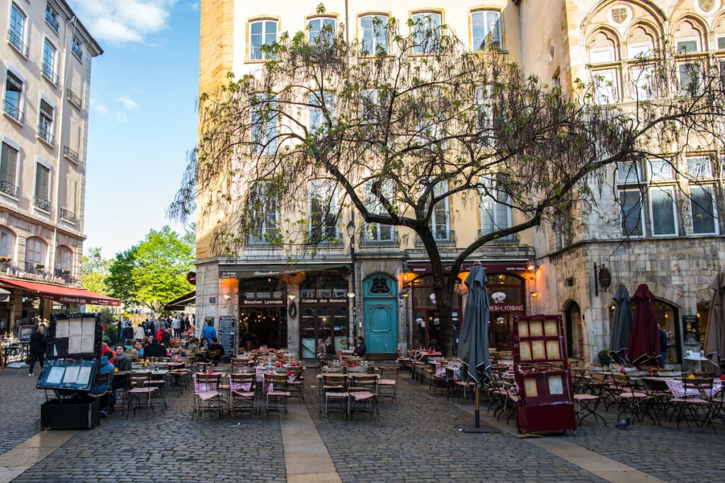 Un bouchon à Lyon
