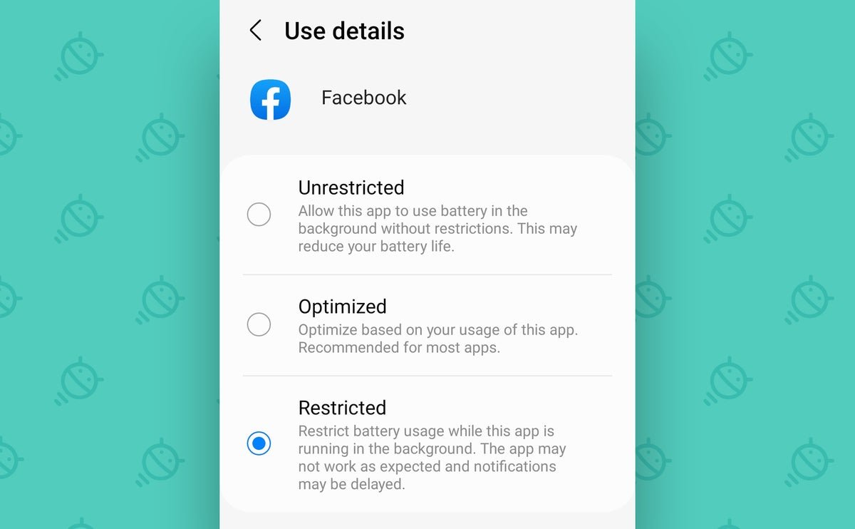 Android Tune-Up: Background activity