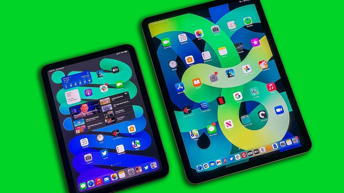 iPad 2021 et iPad Mini