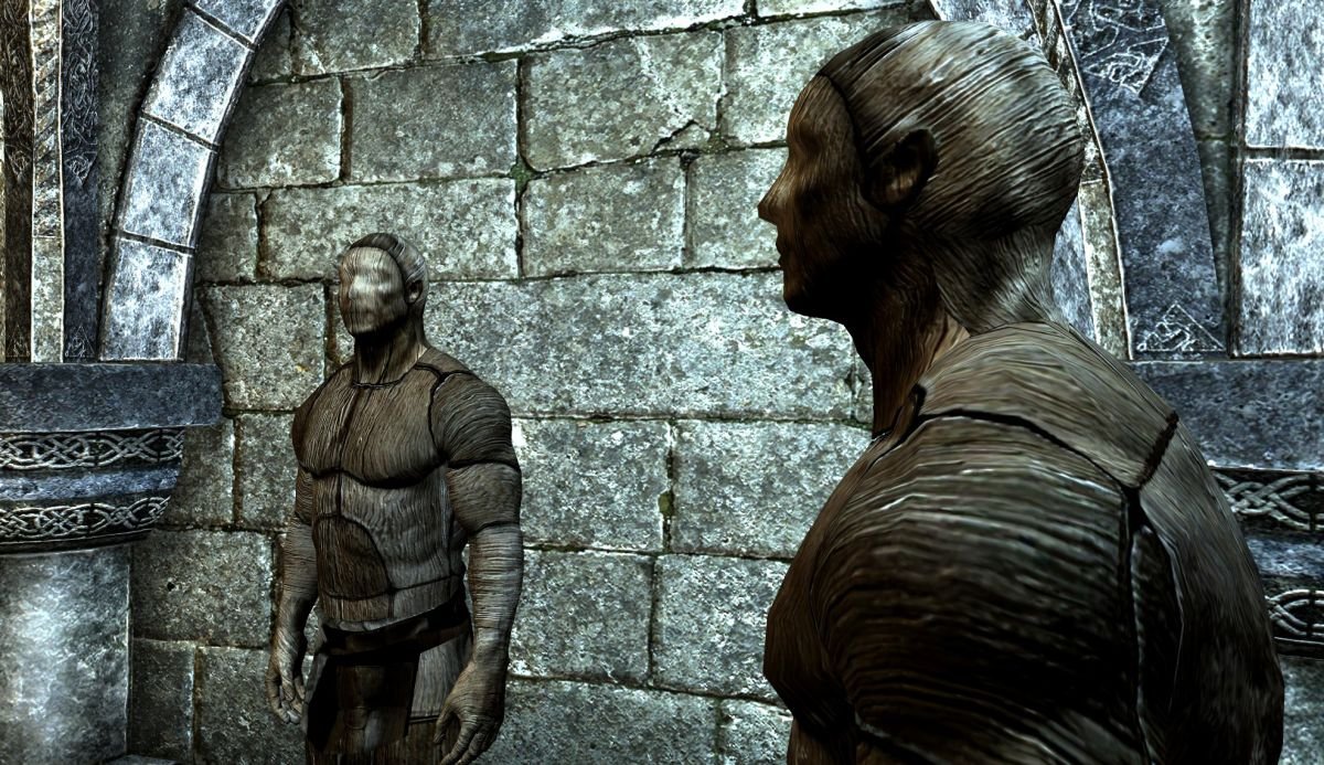 Bethesda répare les mannequins mobiles effrayants de Skryim, le moddeur les démonte rapidement