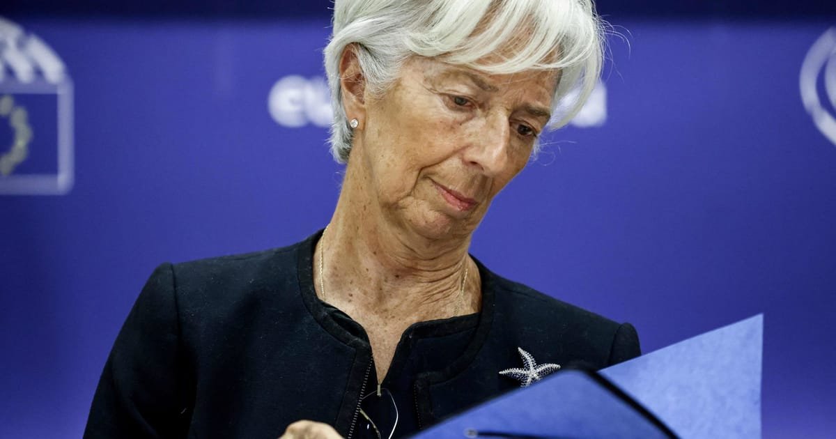 Lagarde de la BCE s’attend à une récession technique cet hiver