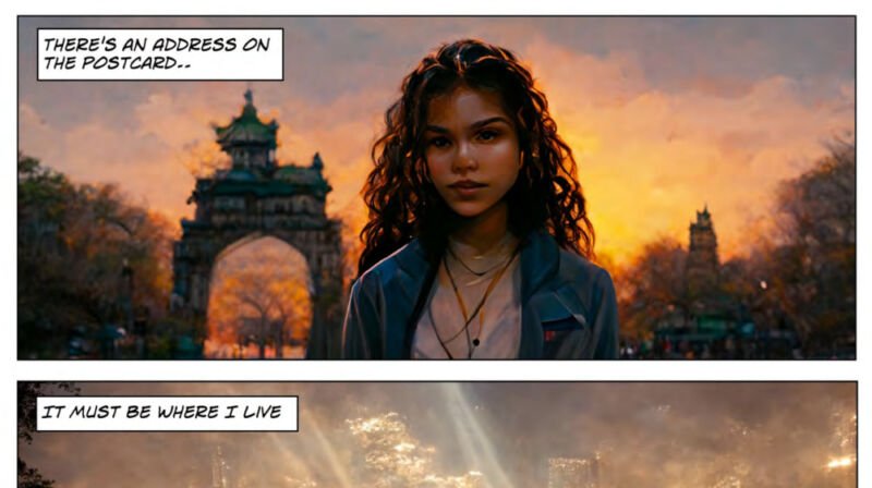 L'artiste reçoit le premier enregistrement de droit d'auteur américain connu pour l'art de l'IA à diffusion latente 1 Un extrait de Zarya of the Dawn, qui a reçu un enregistrement du droit d'auteur aux États-Unis.