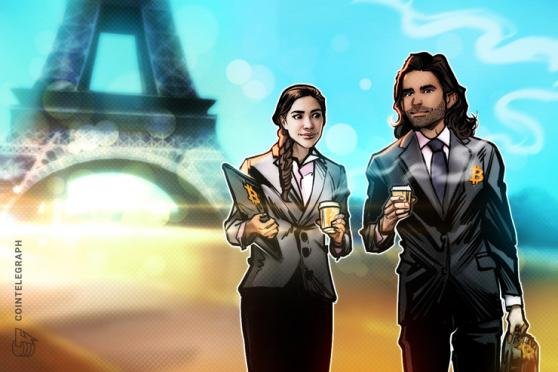 Ondulations de l'adoption de Bitcoin à la conférence Surfin Bitcoin de Biarritz en France