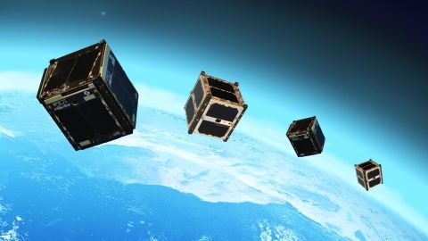 The number of satellites in space doubled in the last two years.