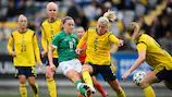 La Suède a fait match nul avec l'Irlande pour réserver une place en finale La Suède a fait match nul avec l'Irlande pour réserver une place en finale