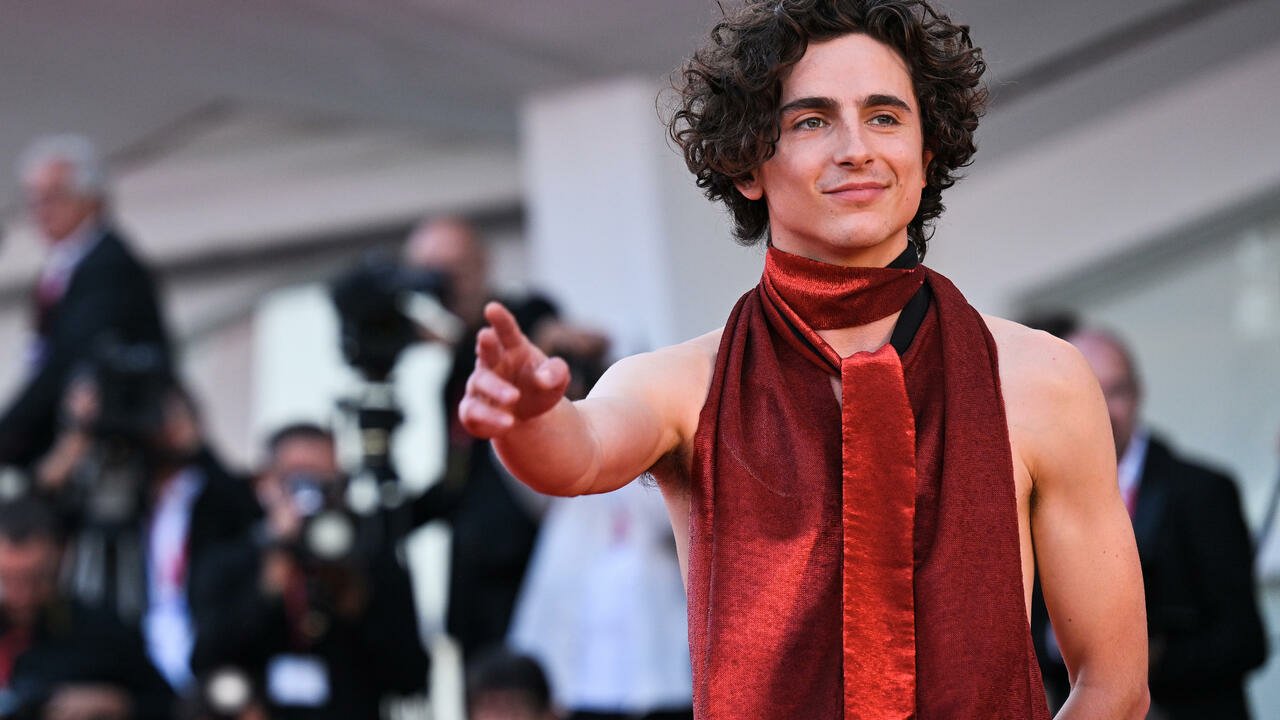 Timothée Chalamet avide de sang à Venise