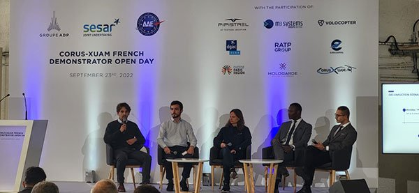 Une semaine d'essais en vol s'est terminée par une journée portes ouvertes et des présentations.  (Photo : M3 Mobilité)