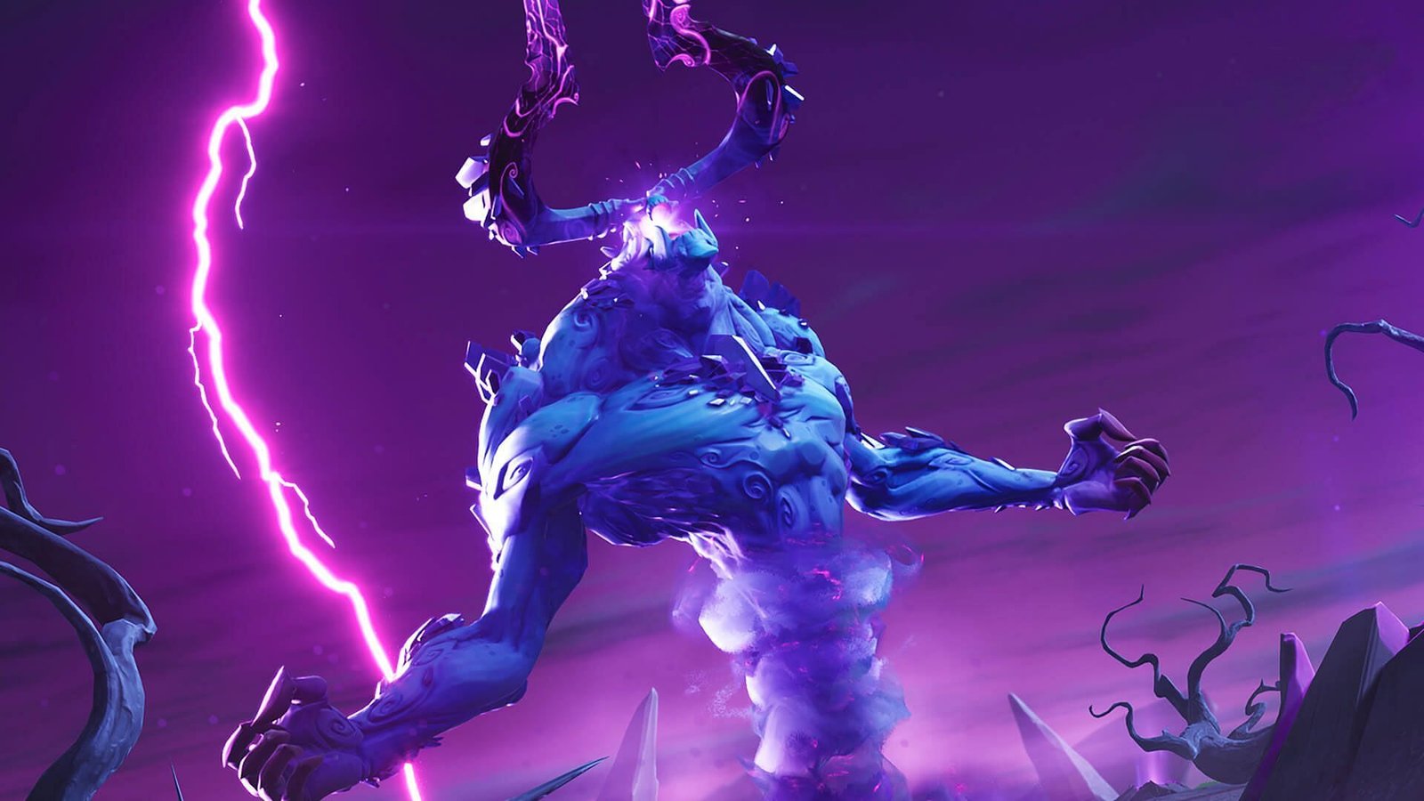 La prochaine mise à jour de Fortnite révélera très probablement le prochain boss d'Halloween (Image via Epic Games)