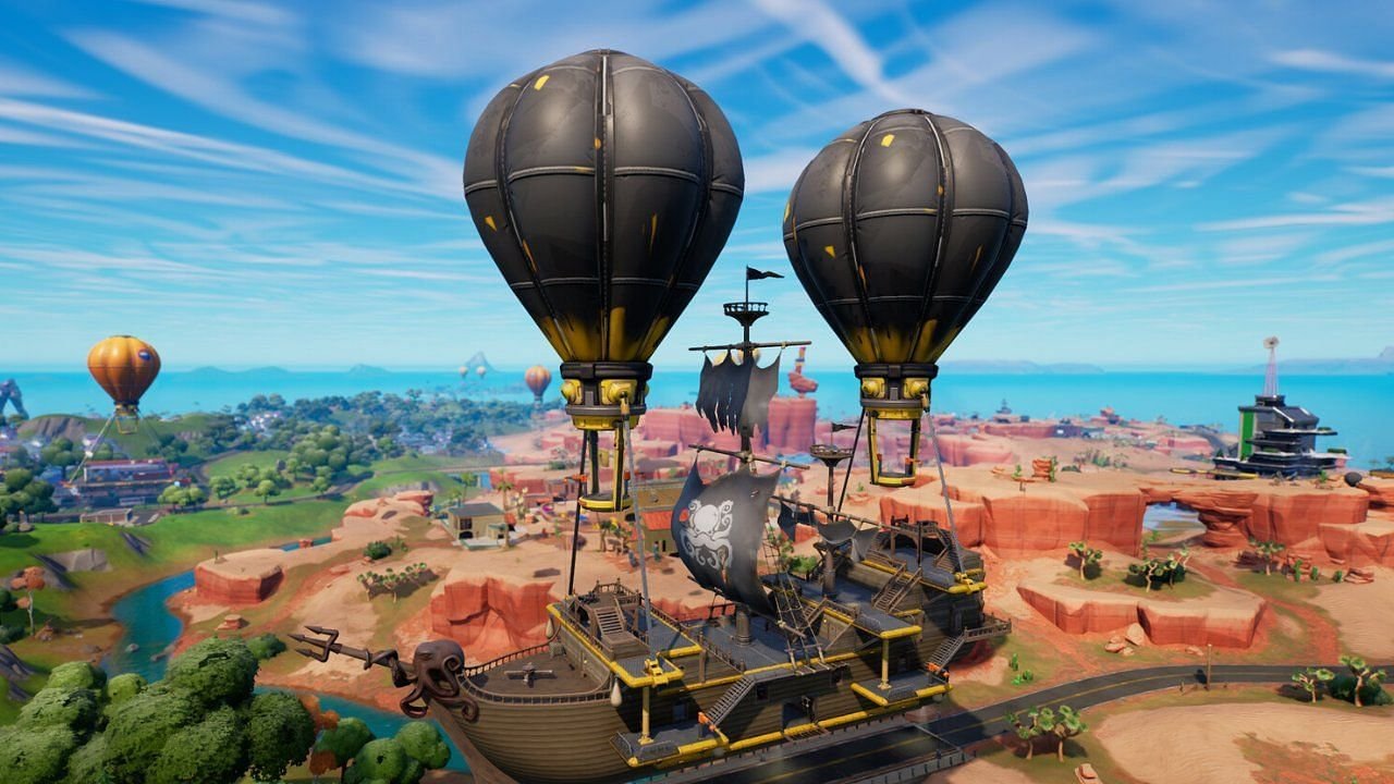 Le Driftwood changera d'emplacement avec une prochaine mise à jour de Fortnite (Image via Epic Games)