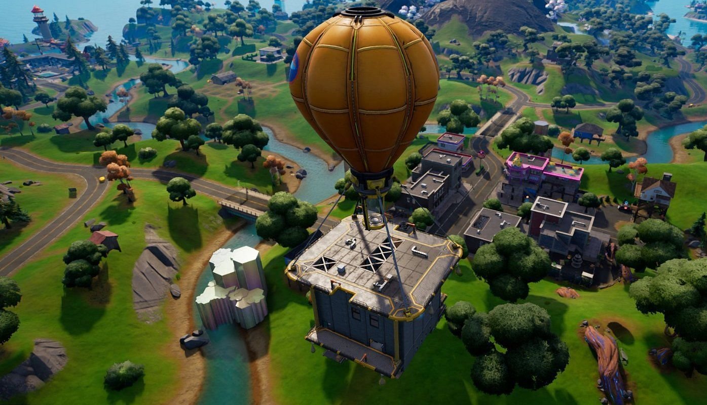 La mise à jour v22.10 Fortnite apportera quelques changements de carte (Image via Epic Games)