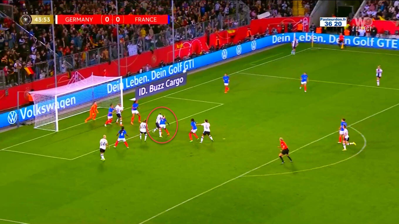 Matches amicaux internationaux féminins 2022 : Allemagne vs France - analyse tactique tactique