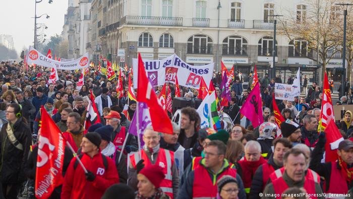 Frankreich Protest (imago images/IP3press/G. Jeremias) Frankreich Protest (imago images/IP3press/G. Jeremias)