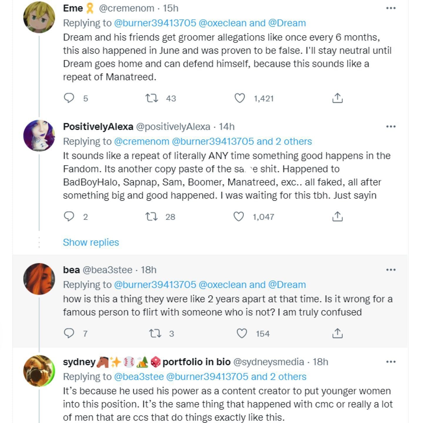 Réactions des fans (Image via Twitter)
