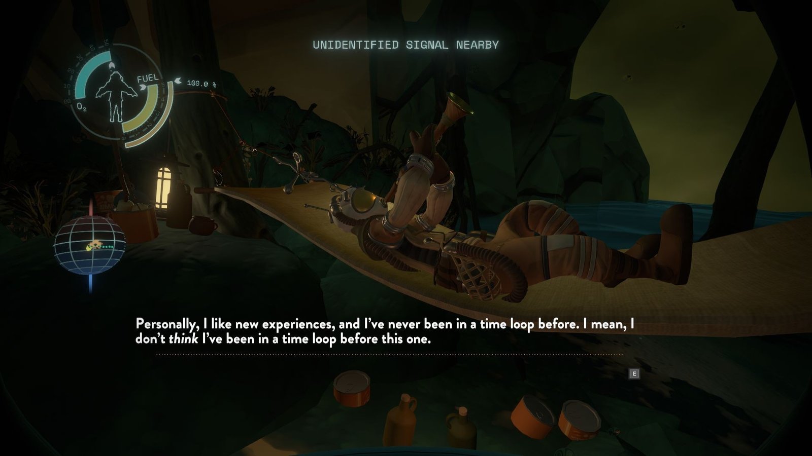 Stuck in a time loop (Image via Outer Wilds)