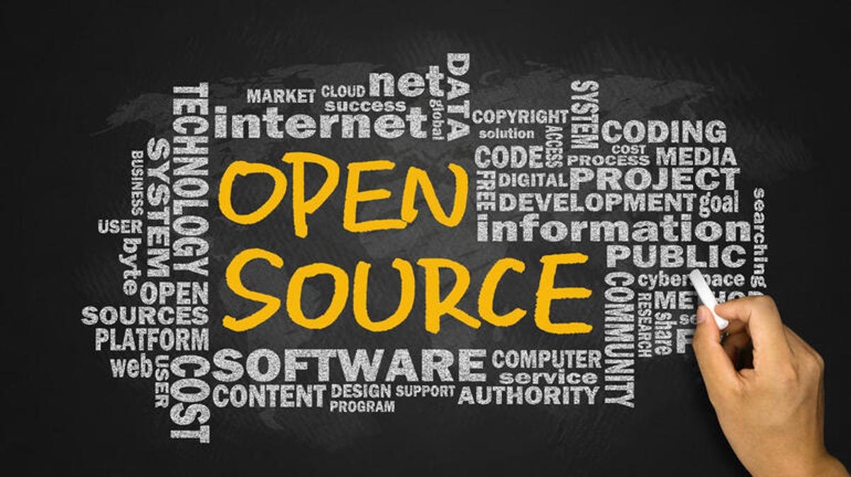 Ce que fait la loi sur la sécurisation des logiciels libres et ce qu'elle manque 1 open source manuscrite avec nuage de mots associé