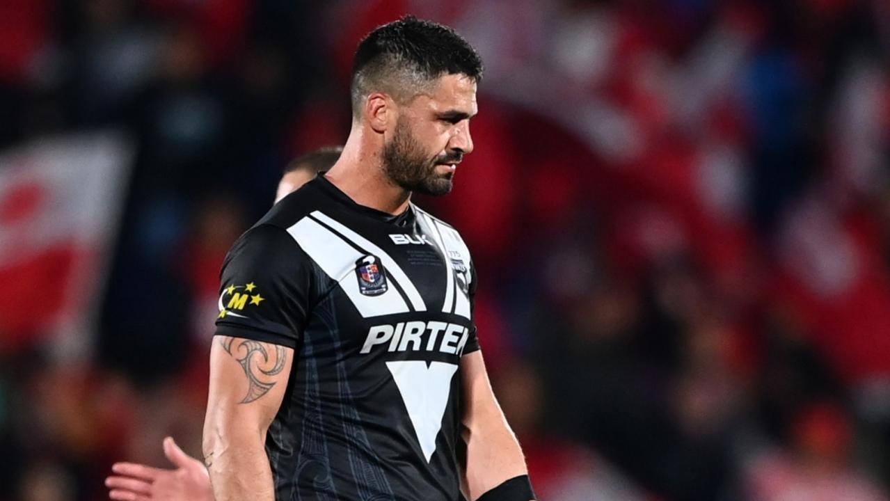 Déclaration brutale de 14 essais des Kiwis ;  Fifitas superbe spectacle Tonga: échauffements de la Coupe du monde