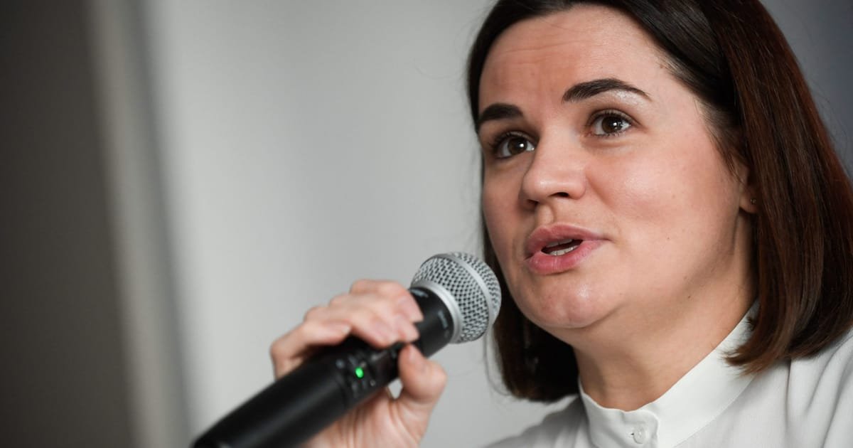 Interdire la Biélorussie des compétitions de football, déclare le chef de l’opposition du pays à l’UEFA