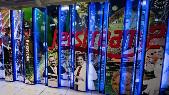 Système principal Jetstream2 situé à l'Université de l'Indiana