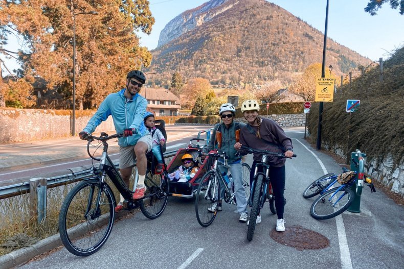 Olivia Kyriakopoulos sur Cycling Holiday France